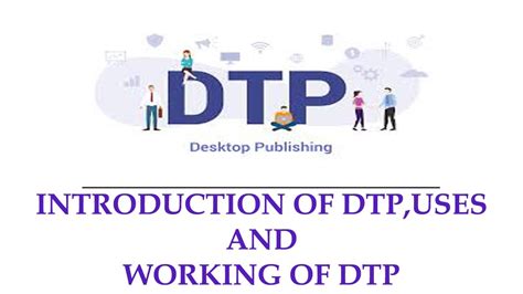 Dtpdesktop Publishing Introduction Youtube