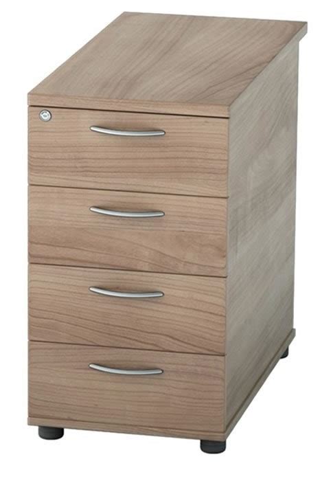 This is a durable and pretty design that can be passed down from your kids to grandkids. 4 Drawer Desk High Pedestal - Lockable - 7 Wood Finishes ...
