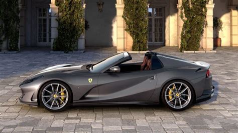 New Ferrari 812 Gts Revealed V12 Convertible Ready To Roar