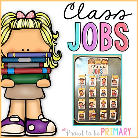 Have them complete these classroom jobs daily and rotate them every week or two.</p> <p>read more in this blog post. Classroom Jobs That Kids Will Love - Proud to be Primary