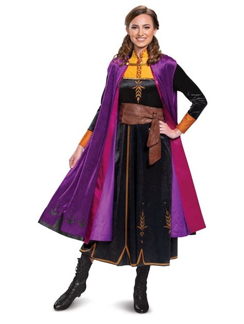 Disney S Frozen 2 Anna Deluxe Adult Halloween Costume Ubicaciondepersonas Cdmx Gob Mx