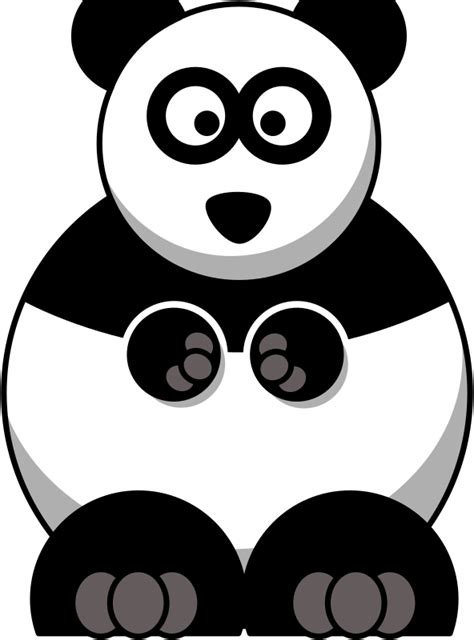 Cartoon Panda Openclipart