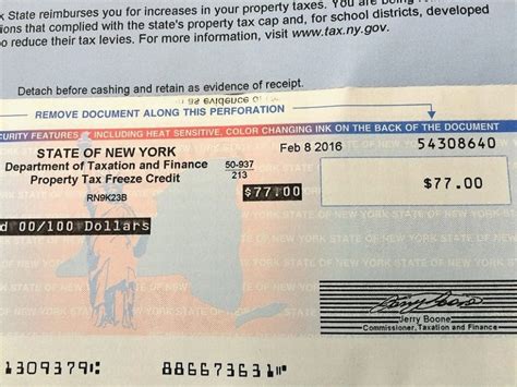 Nys Property Rebate Check If Property Taxes Included In Mortgage