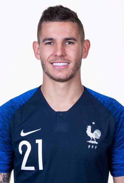 Lucas Hernandez Of France Poses For A Portrait During The Official Fifa