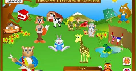 ¿cómo hacer paginas interactivas para preescolar : Enlace: EL BOSQUE DE LAS LETRAS . Extraordinario juego ...