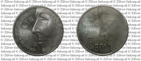 Sinds 1979 kopen en verkopen wij munten, bankpapier, goud en zilver. Zilveren Vijftigje waarde. Koers zilveren 50 Gulden munt ...