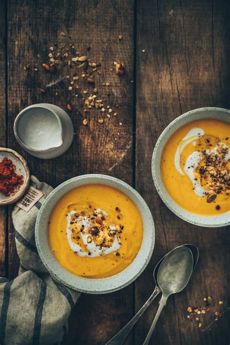 Velouté de carottes au lait de coco et ras el hanout sur Blogueuse