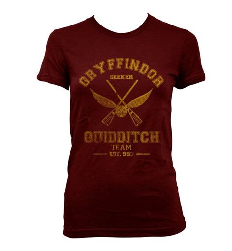 Gryffindor Quidditch Team Seeker Women Tshirt Color By Geekspride