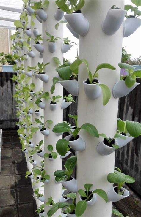 With just 1′ x 9′ outdoor space, you can grow your own. DWC Hydroponics Vertical Tower Gardern Growing System ...