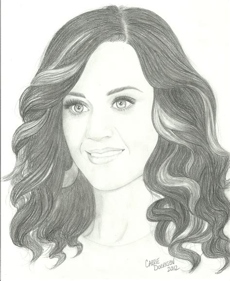 Katy Perry Drawing 2 Katy Perry 1 Pinterest