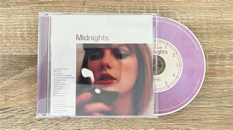 Taylor Swift Midnights Target Exclusive Cd Unboxing Youtube