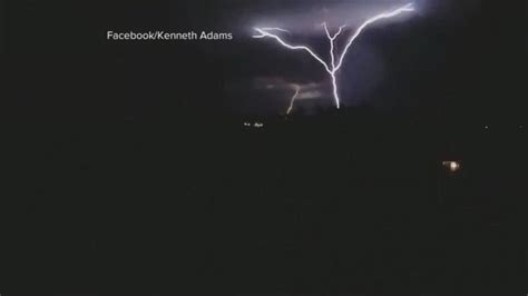 Index Tennessee Lightning Strike Burns Hole In The Ground Video Abc News