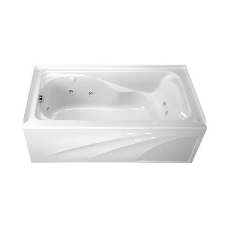 American standard and woodbridge are two companies that often have great product reviews. American Standard Cadet 60 in. x 32 in. Whirlpool Tub with ...