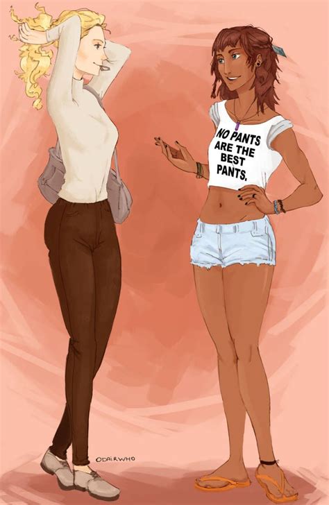 Annabeth And Piper By Odairwho Helden Des Olymp Percy Jackson Meme