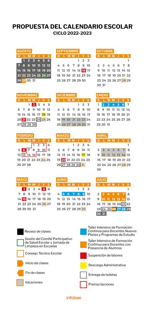 Propuesta De Calendario Escolar Sep Estos Son Los D As Festivos Y