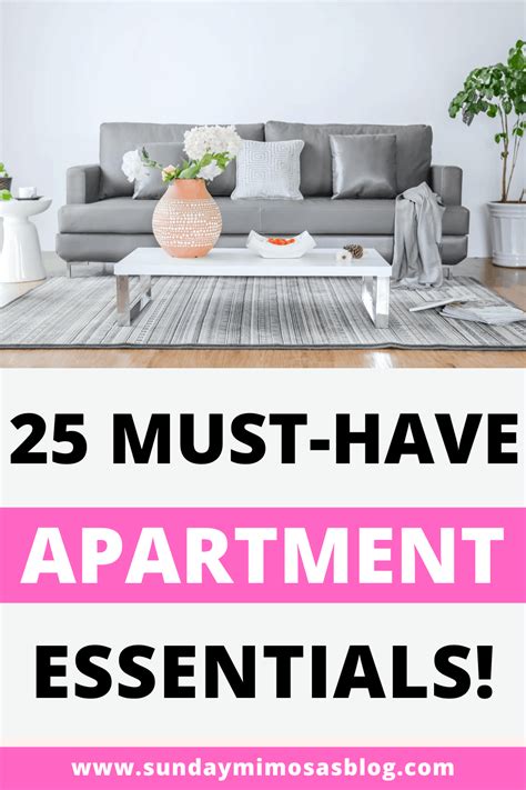 The Best Apartment Essentials 25 Things You Actually Need