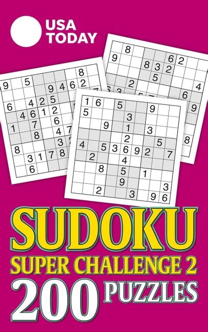 Usa Today Puzzles Usa Today Sudoku Super Challenge 2 200 Puzzles 28