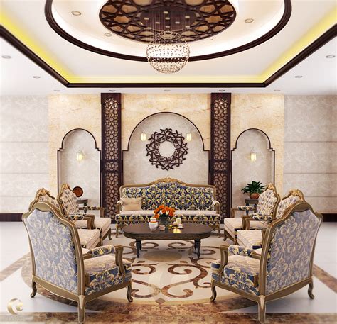 Islamic Style Interior Design On Behance