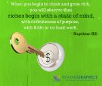 The 6 Steps & 13 Principles to Riches - Readingraphics