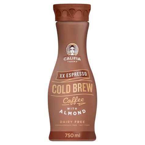 Califia farms café latte cold brew coffee. Califia Farms Xx Espresso Cold Brew Dairy Free Coffee 750Ml - Tesco Groceries