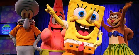 Spongebob Squarepants Makes A Splash At Nick Hotel With New 4d Movie