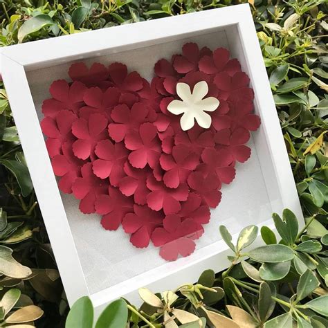 Send sweet thoughts their way with chocolate delivery gifts and decadent chocolate gift baskets from godiva, neuhaus, norman love, vosges and more, all sure to make any day delicious! Paper Flower Heart Shadow Box from @krafting_elegance ...