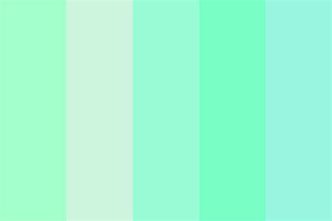Blue Greens Color Palette