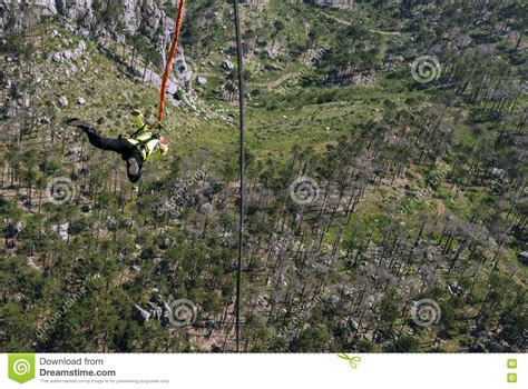 Jump Off The Cliff Stock Image Image Of Mountain Moving 74464137