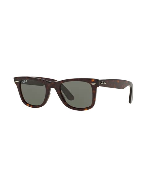 Ray Ban Sunglasses In Brown Dark Brown Lyst