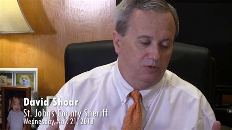 Sheriff Shoar Faces Media Amidst Financial Scandal The Day After His