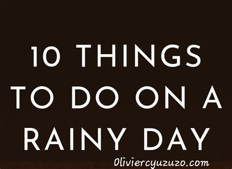 Thing to do on rain day in winter. Oliviercyuzuzo|teen life stories/PART 2
