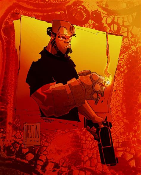 Hellboy Color Por Me By ~marespro13 On Deviantart Hellboy Wallpaper