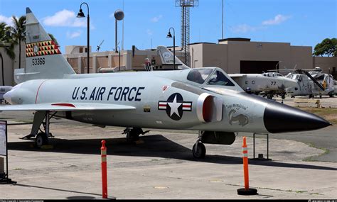 55 3366 United States Air Force Convair F 102a Delta Dagger Photo By
