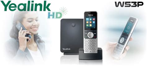 Yealink W53p Nairobi Eldoret Dect Wireless Phone For Business Kenya