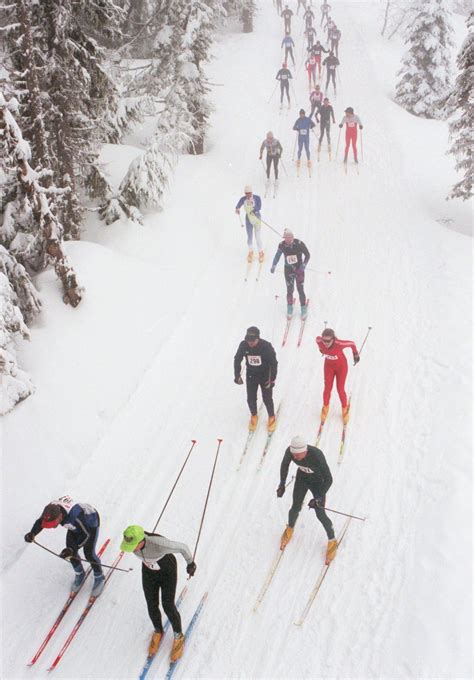 Spokanes Premier Cross Country Ski Race Langlauf Turns 40 Feb 1