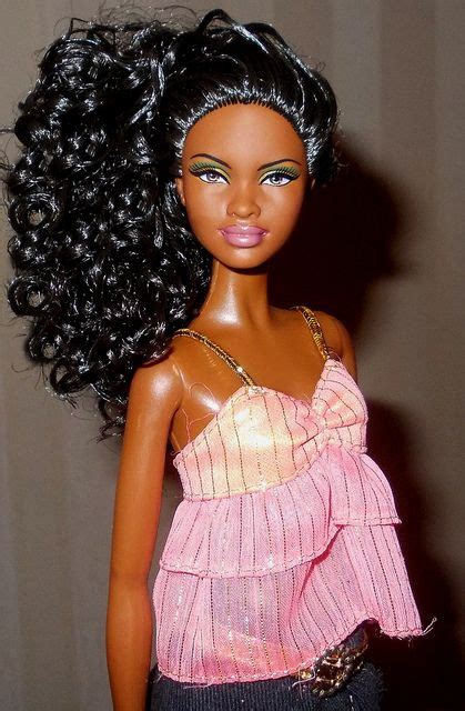 Black Barbie Model Telegraph