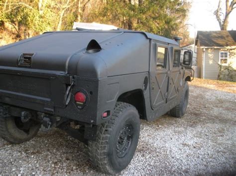 1989 Humvee Slant Back With Turret Hummer H1 Military