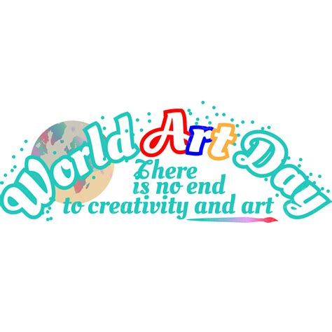 World Art Day Vector Hd Png Images World Art Day Art World Art Day