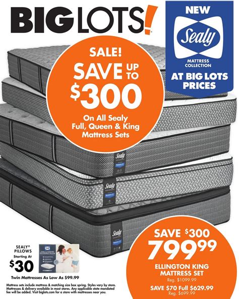 Big Lots Full Mattress : Serta Plush King Mattress Box Spring Set