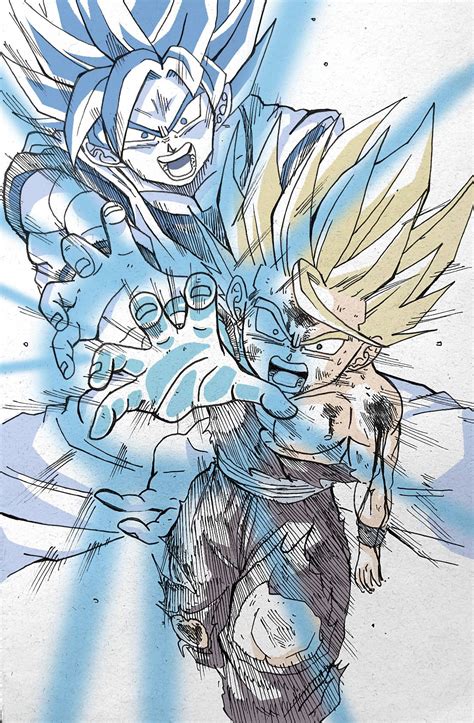 Father And Son Kamehameha By Theonenimbus On Deviantart