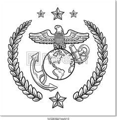 EGA- Original | Marine corps emblem, Marines logo, Vinyl decals