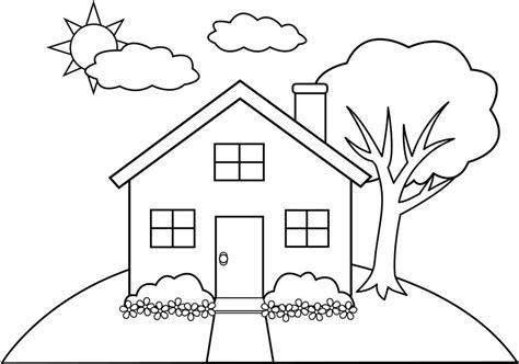 House Coloring Pages Printable | Free Coloring Pages - Coloring Home