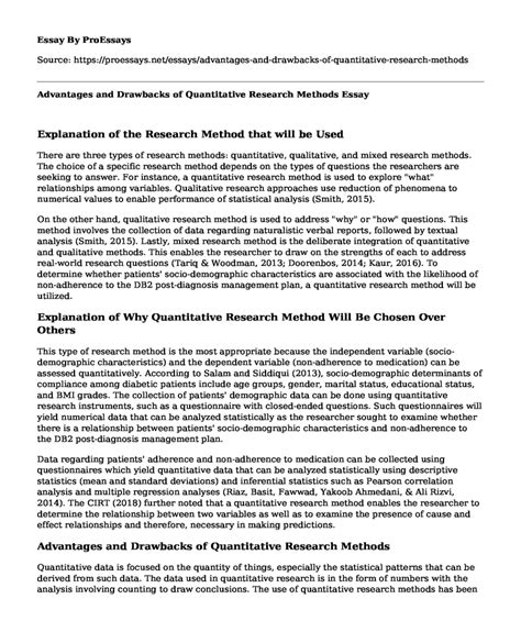 Example Of Methodology Paper