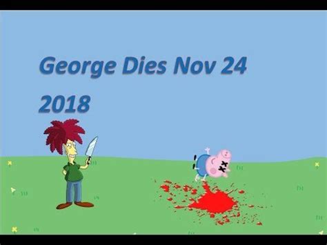 Potbellied pig who lived with george clooney in the actor's hollywood hills home, has died. Peppa Pig George Dies - YouTube
