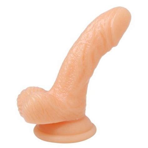 silicone 4 inch realistic suction cup mini dildo flesh sex toys and adult novelties adult