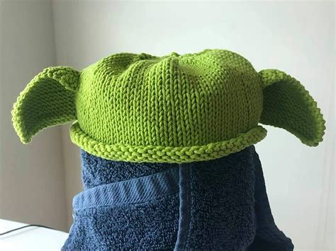 Ravelry Baby Yoda Dk Knit Hat Pattern By Kristen Mckenna