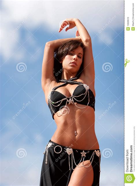 Pretty Bellydancer Stock Photo Image Of Hair Fashionable