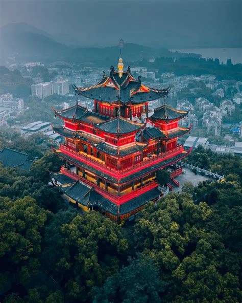 Temple On The Hill In Hangzhou Smithsonian Photo Contest