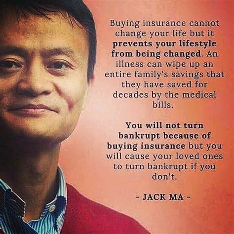 Jack Ma Quotes About Life Insurance - Daily Quotes