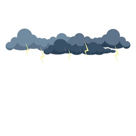 Thunder Storm Cloud Vector Transparent Png And Svg Vector File